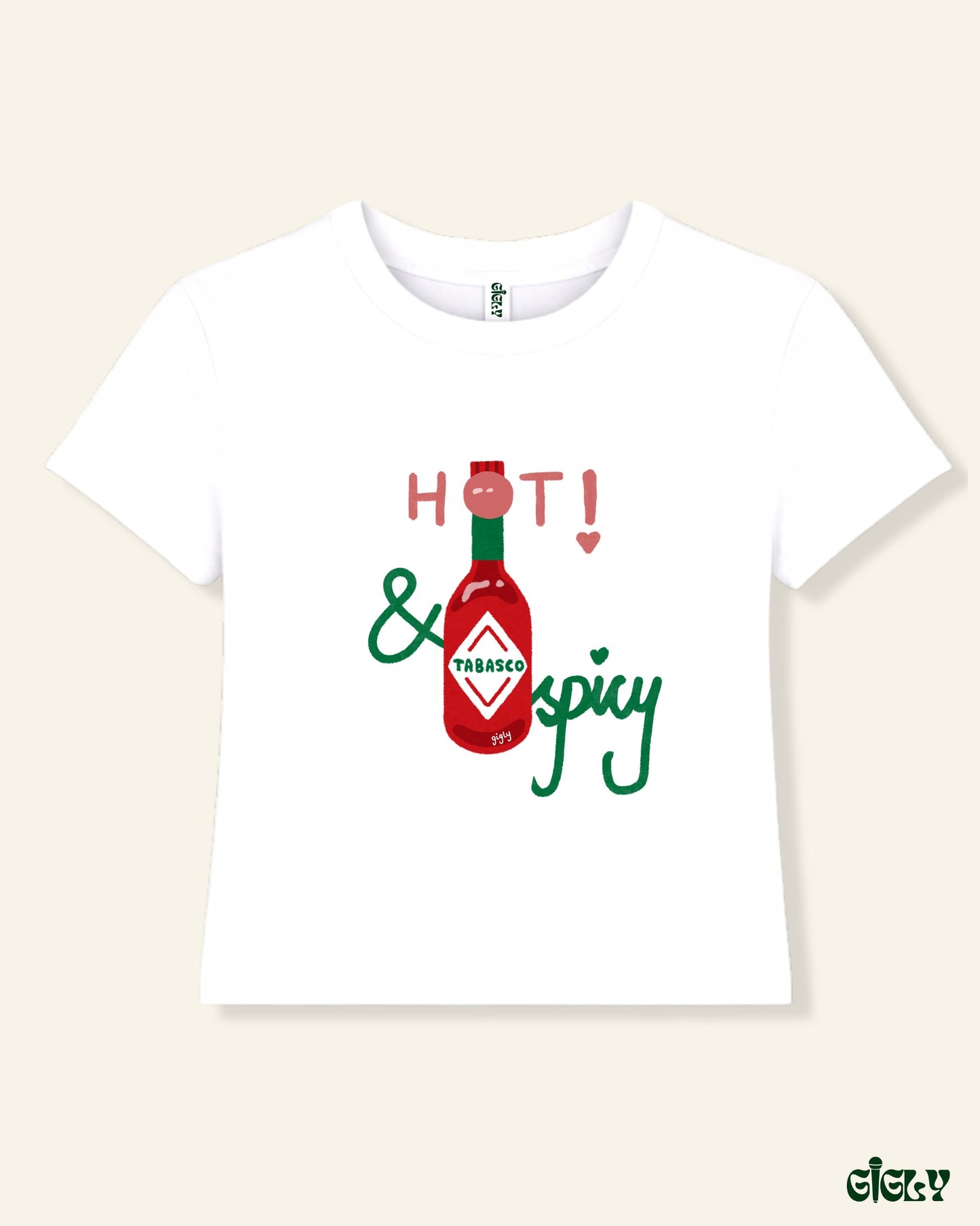 hot & spicy baby tee