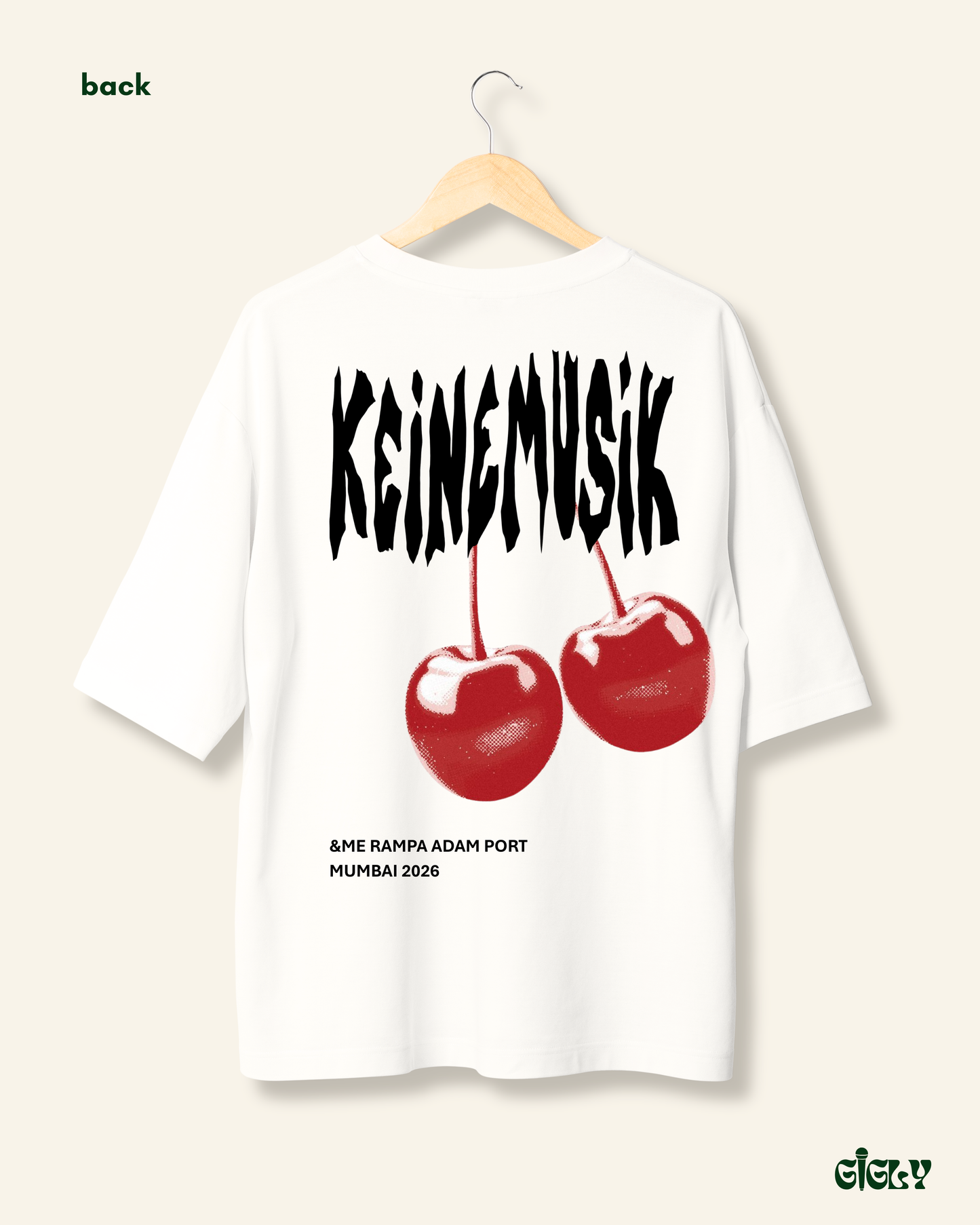 keinemusik fruity oversized tee