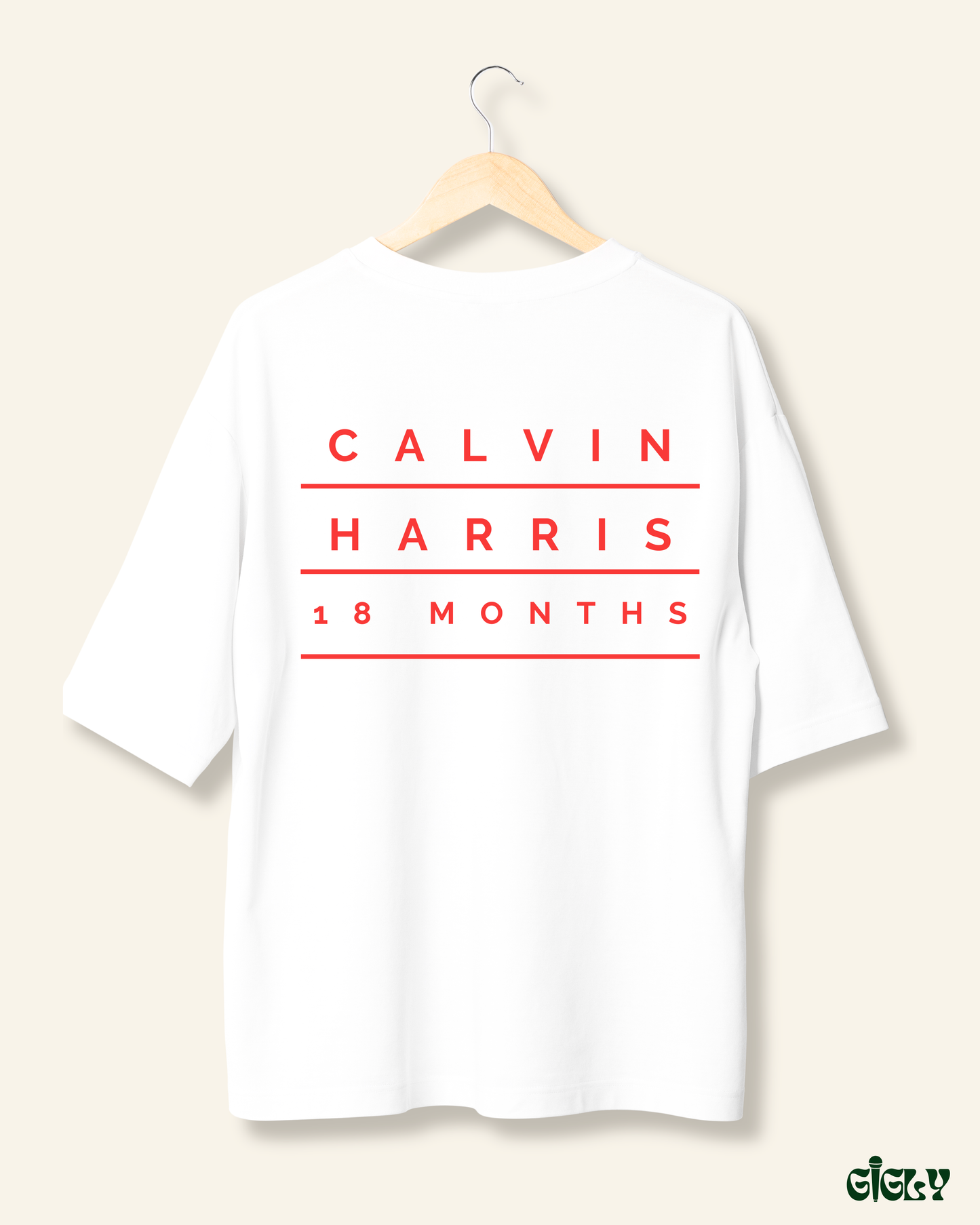 feels so close calvin harris oversized tee