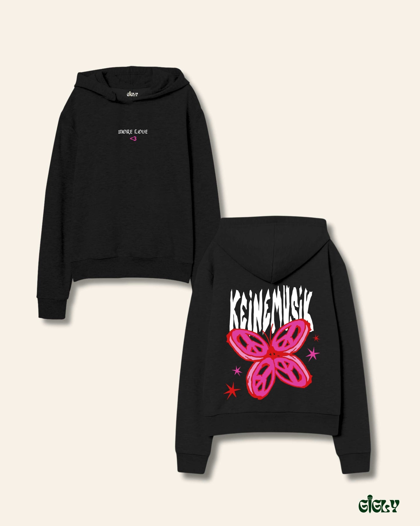 keinemusik more love hoodie