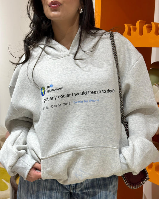 kanye tweet hoodie