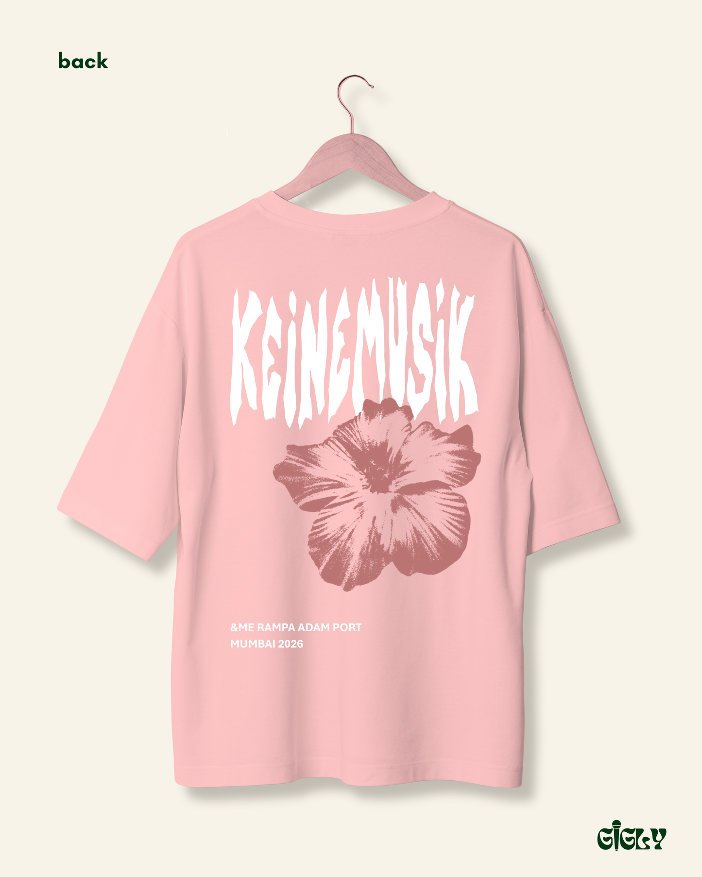 keinemusik floral oversized tee