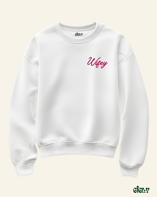 newlyweds club wife sweatshirt