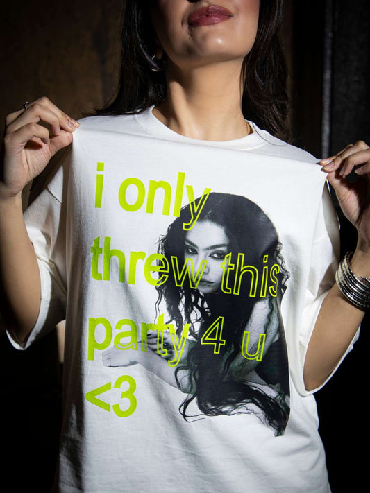 party4u oversized tee