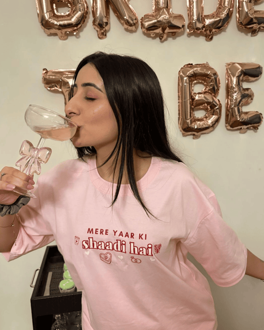 shadi hai oversized tee