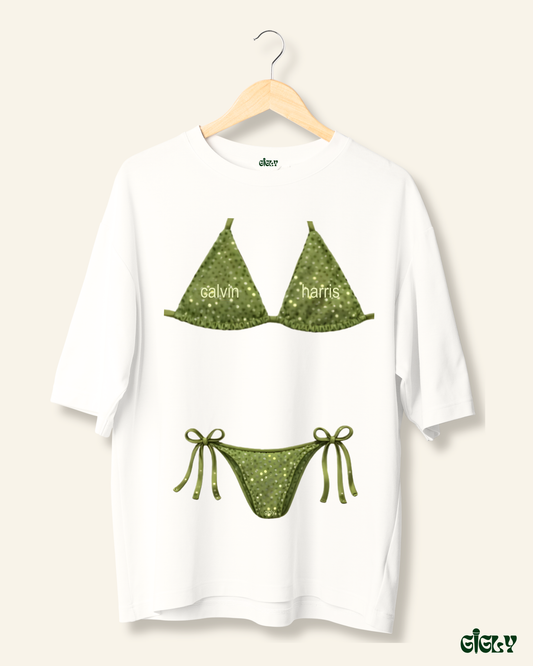 summer body calvin harris oversized tee