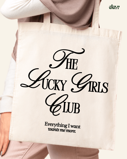 lucky girls tote