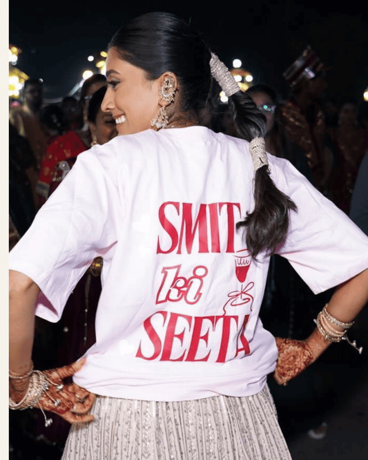 sister of bride/groom oversized tee