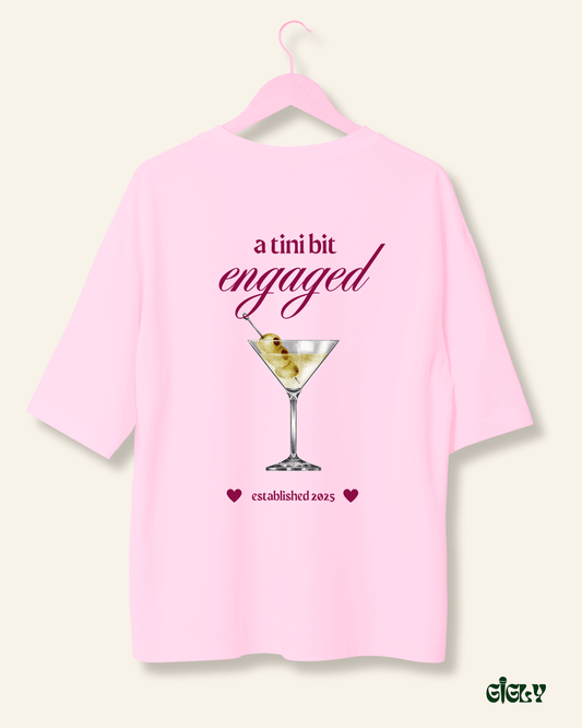 engaged wifey oversized tee