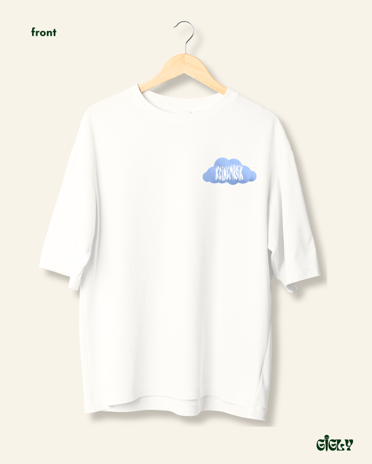 keinemusik cloudy oversized tee