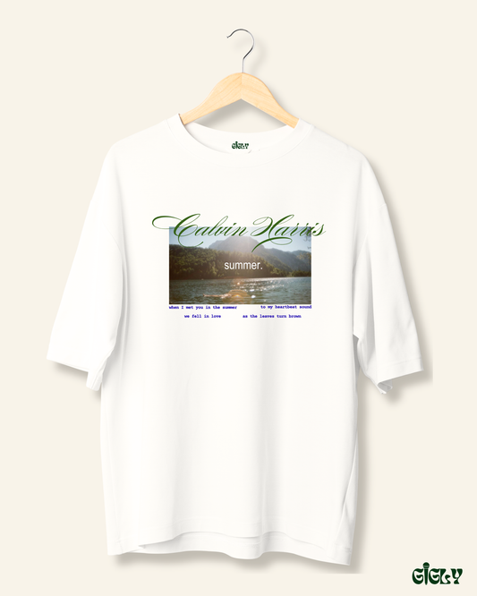 summer circuit calvin harris oversized tee