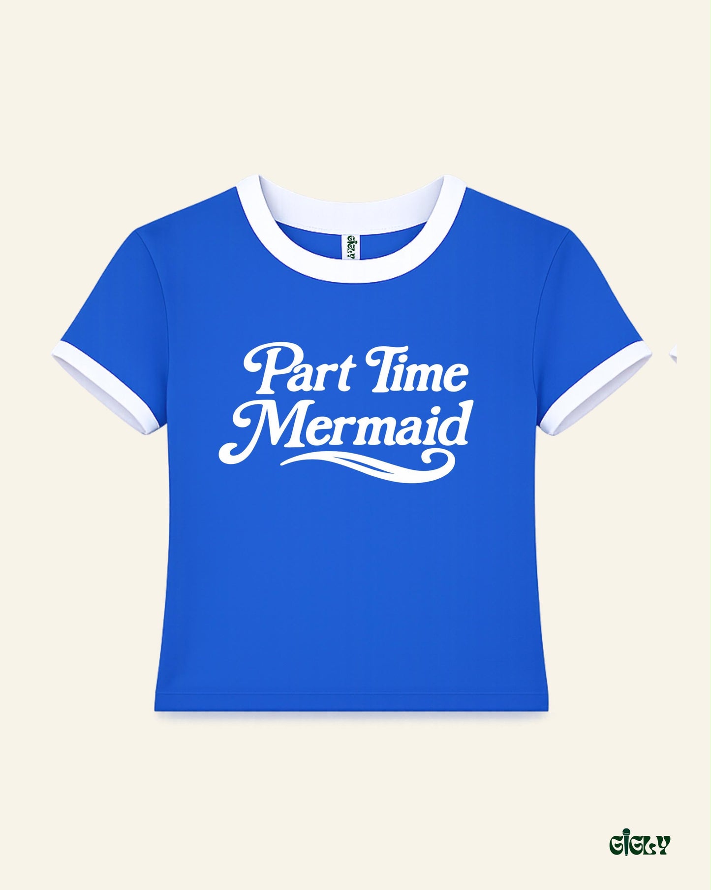mermaid baby tee