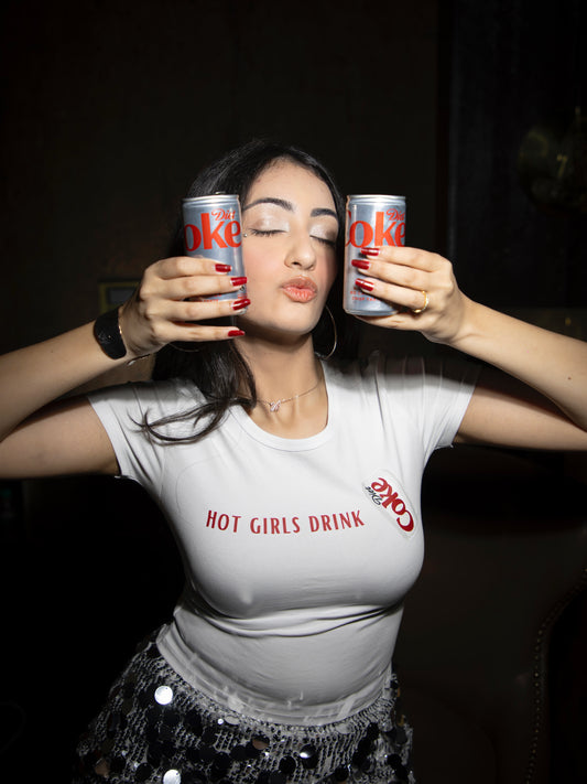 diet coke baby tee