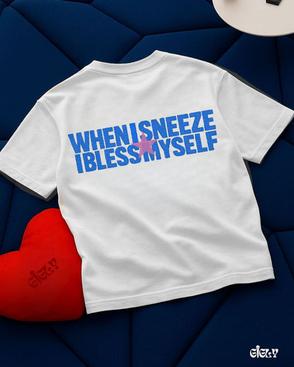 bless myself kanye oversized tee