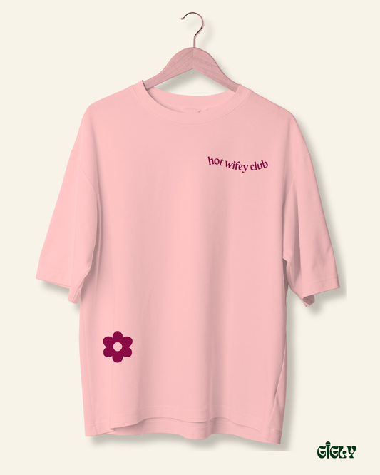 engaged wifey oversized tee