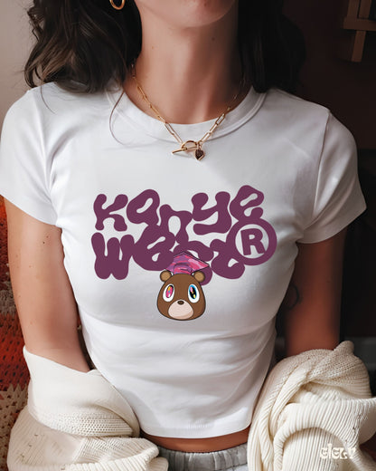 kanye graduation baby tee