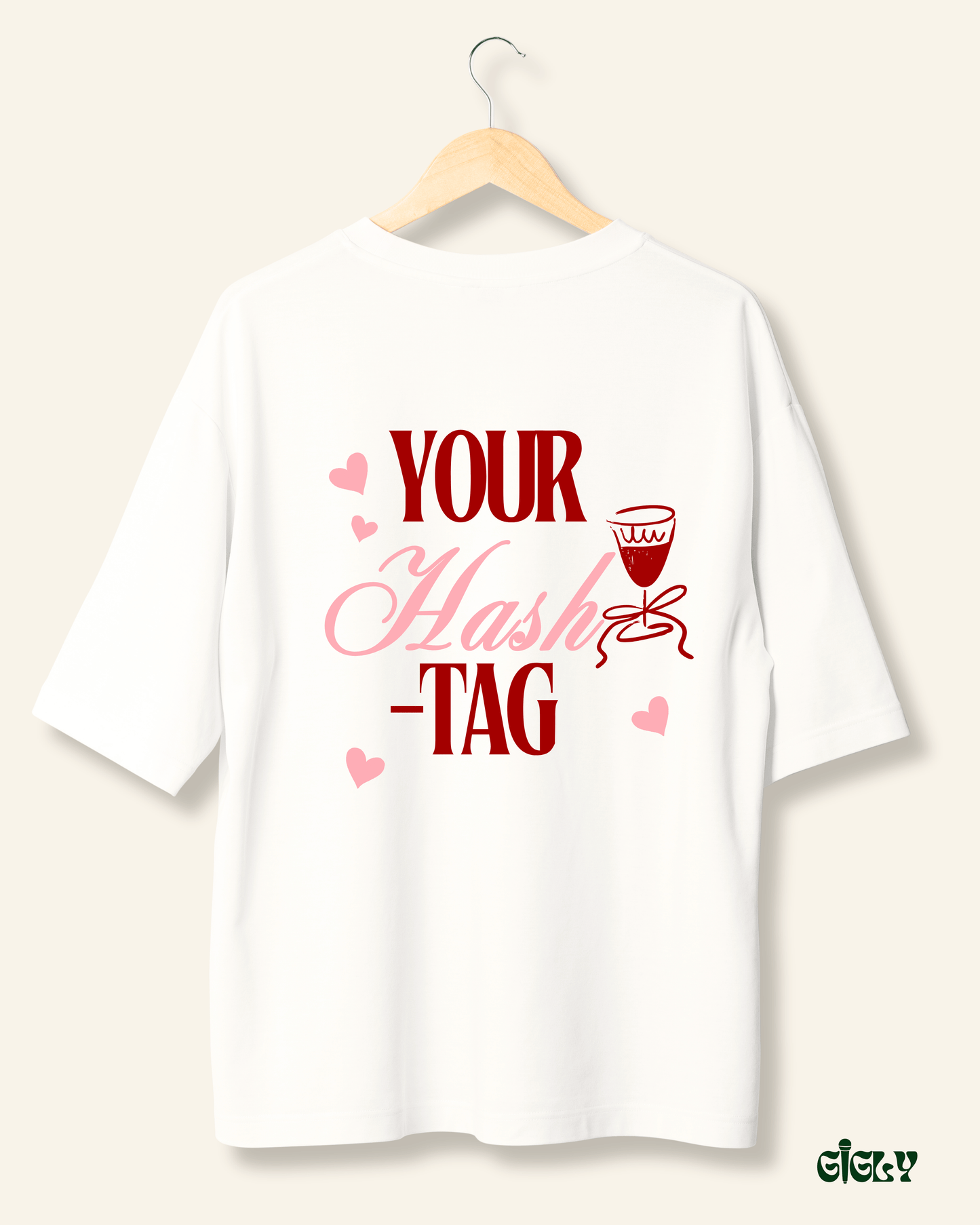sister of bride/groom oversized tee