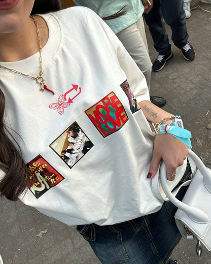 he said keinemusik oversized tee