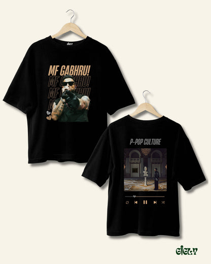 aujla mf gabhru oversized tee