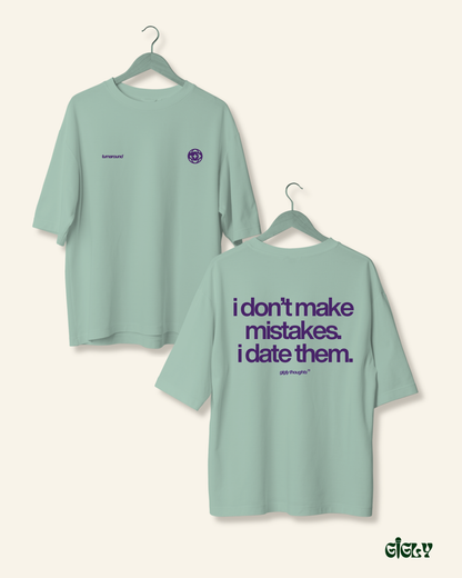 mistakes oversized tee