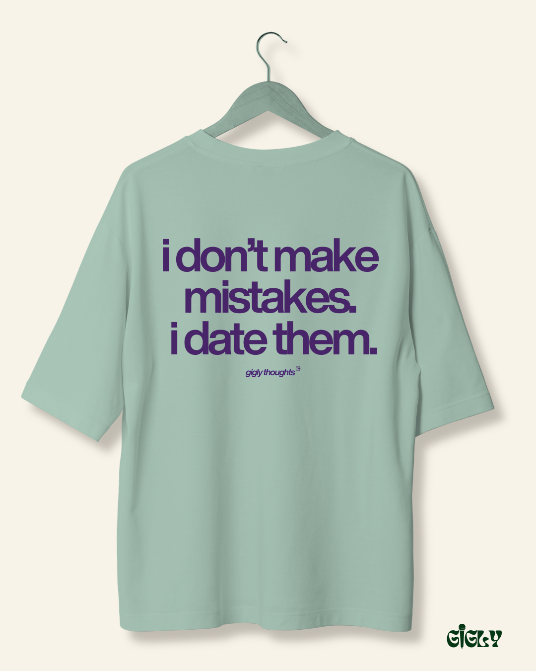 mistakes oversized tee