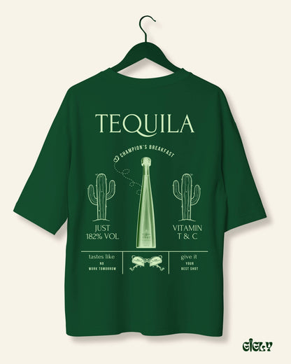 tequila oversized tee