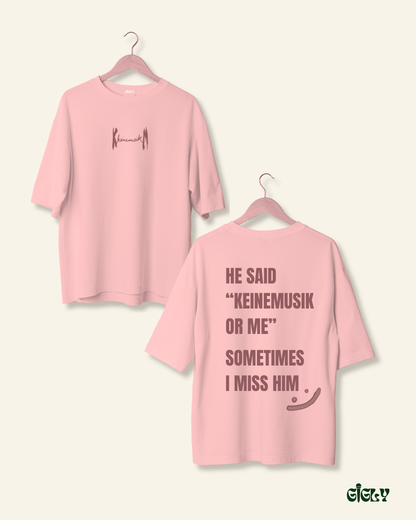 she said keinemusik oversized tee