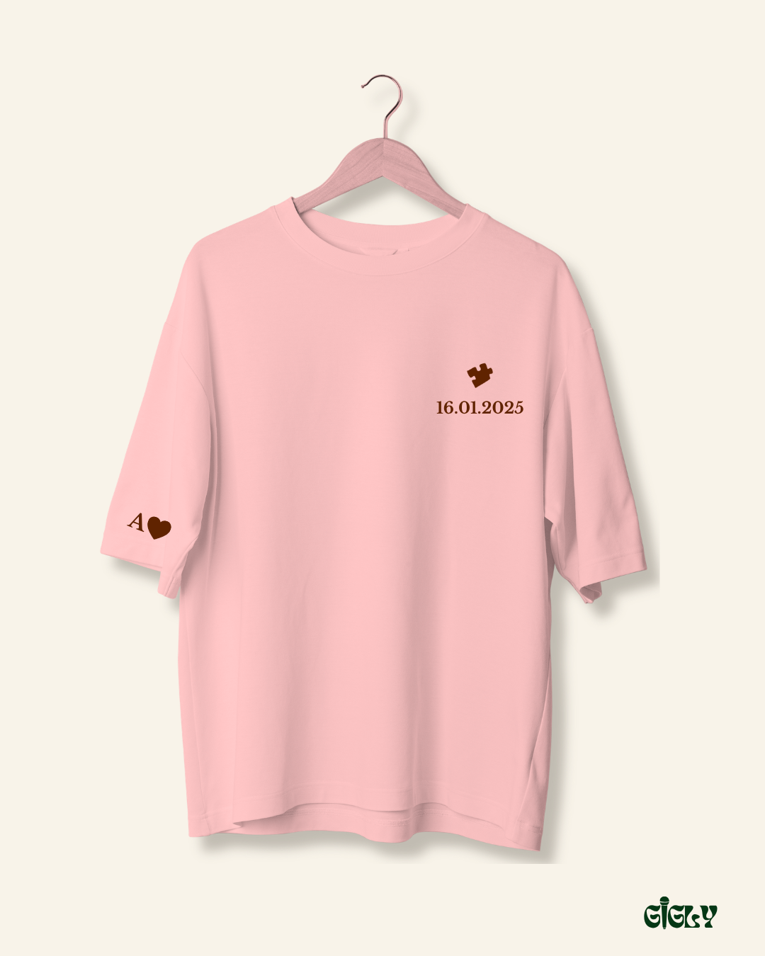 its giving taken oversized tee