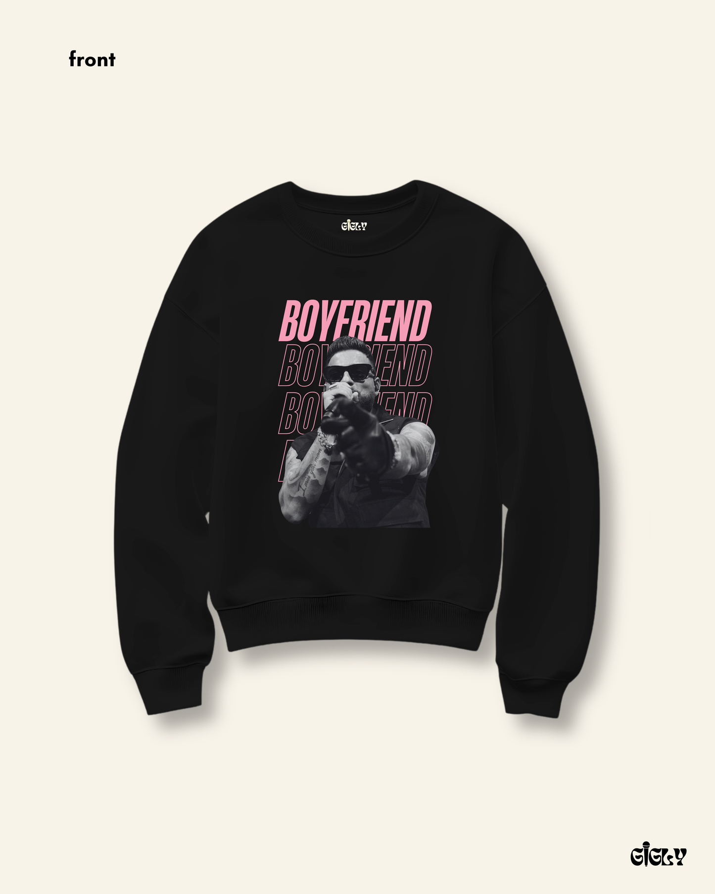 karan aujla love sweatshirt