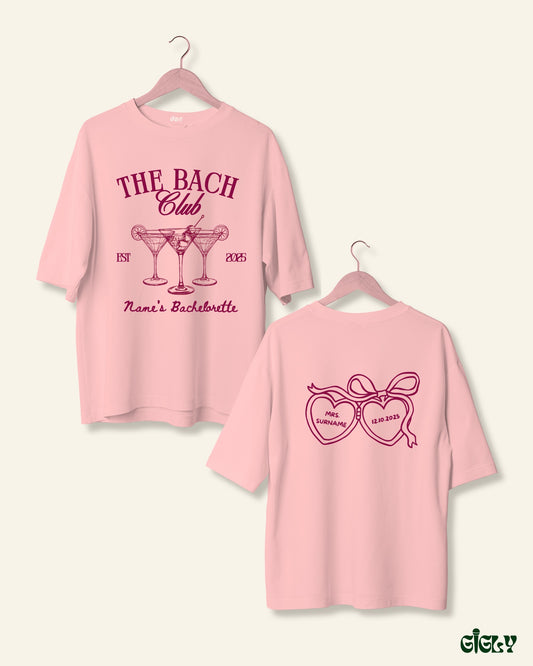 custom bach oversized tee