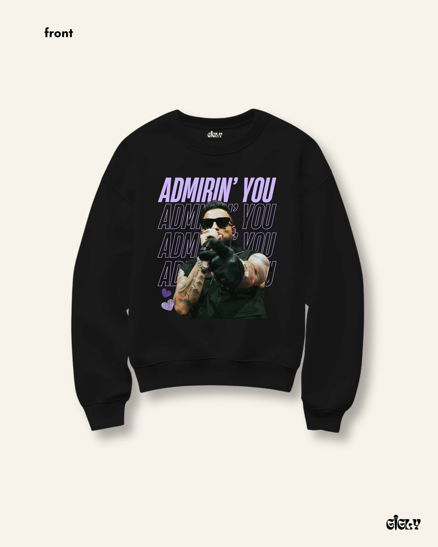 admiring you aujla sweatshirt