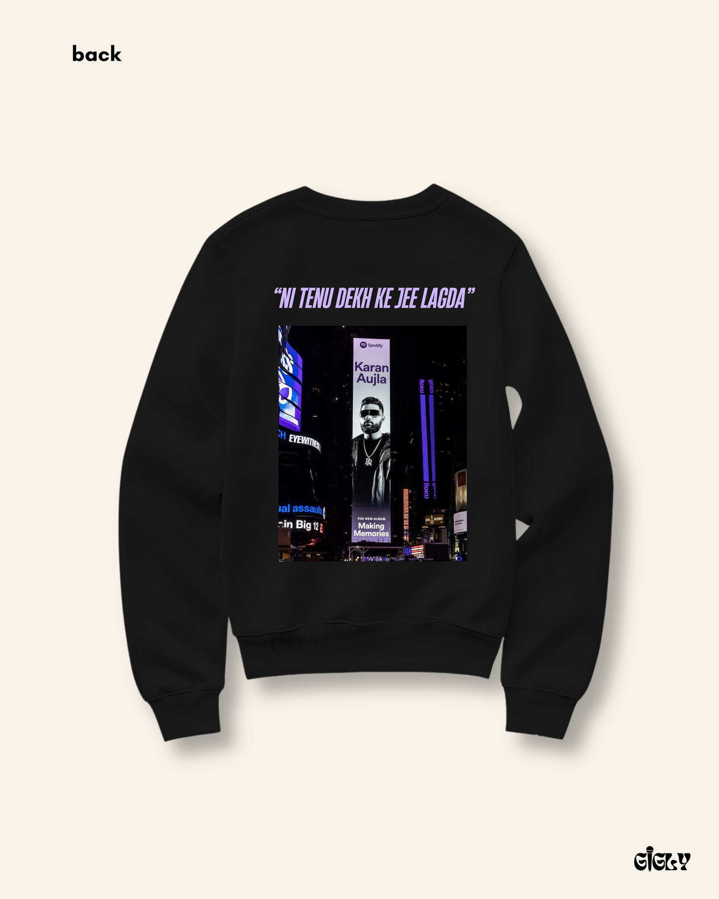 admiring you aujla sweatshirt