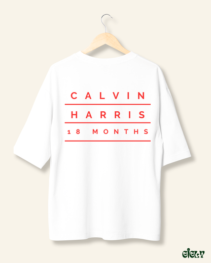 feels so close calvin harris oversized tee