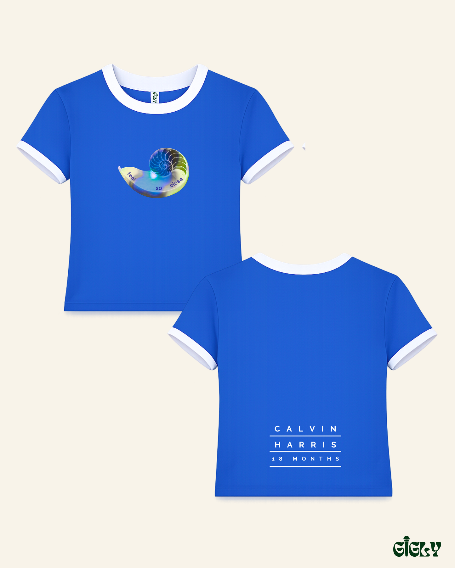 feels so close calvin harris baby tee