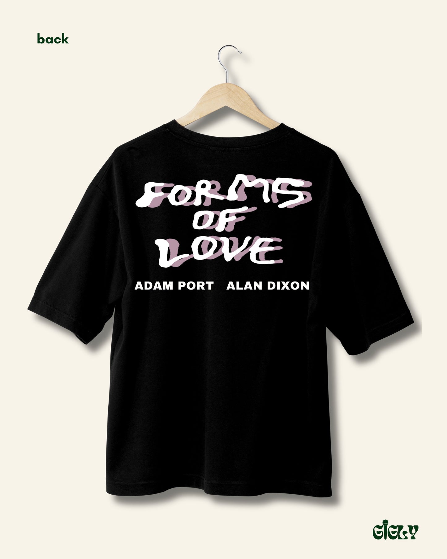 keinemusik forms of love oversized tee