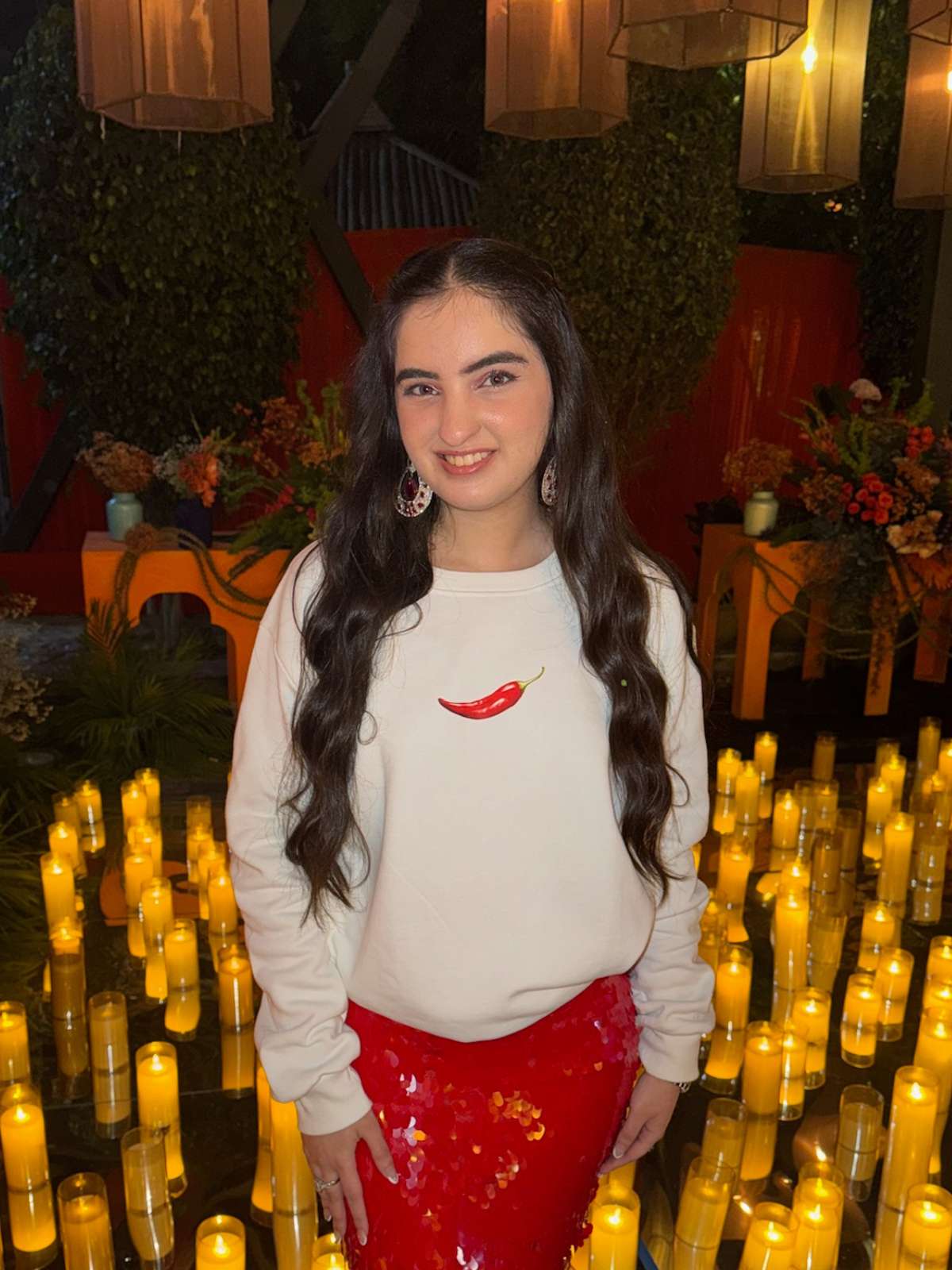 red chilli sweatshirt