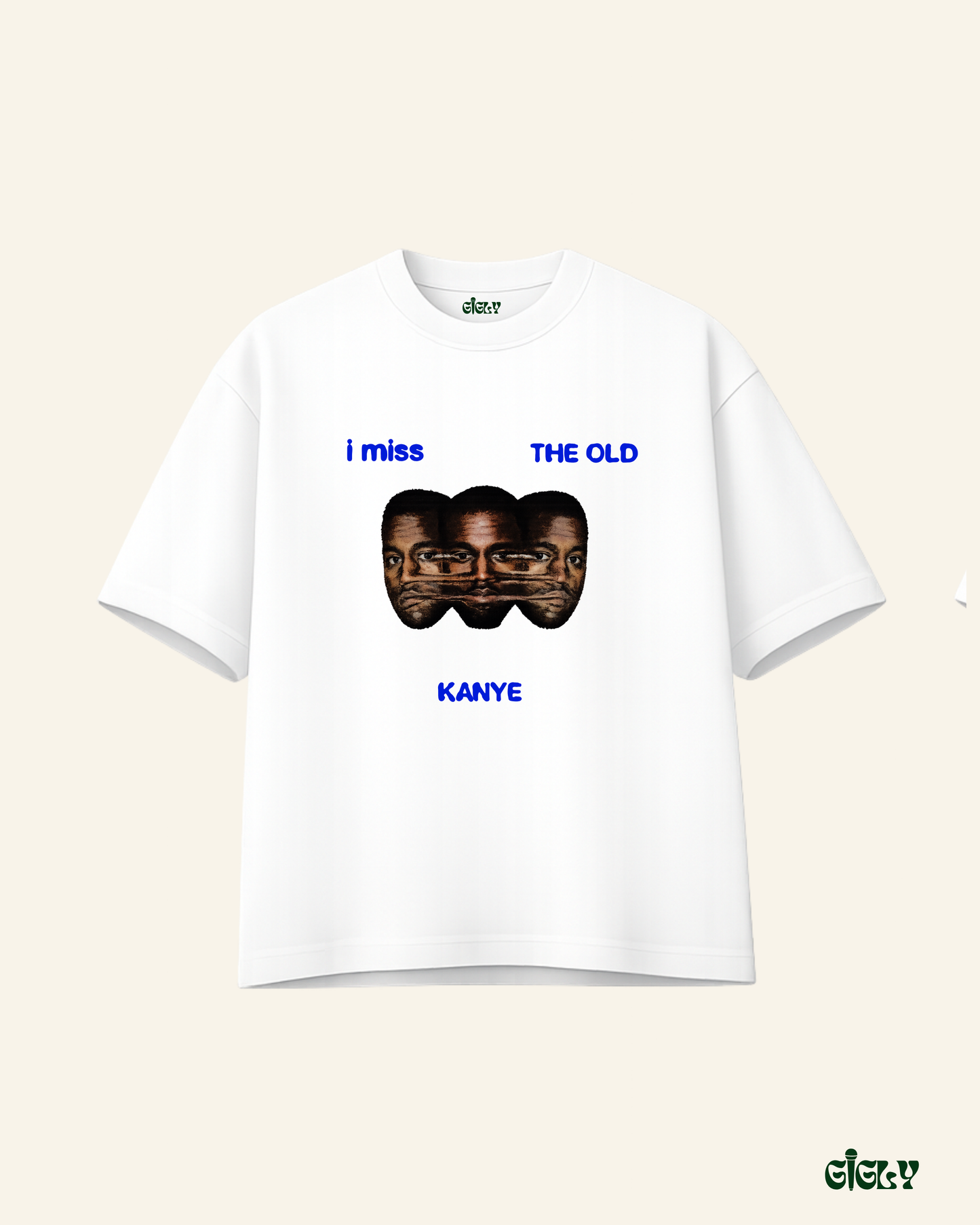 old kanye oversized tee
