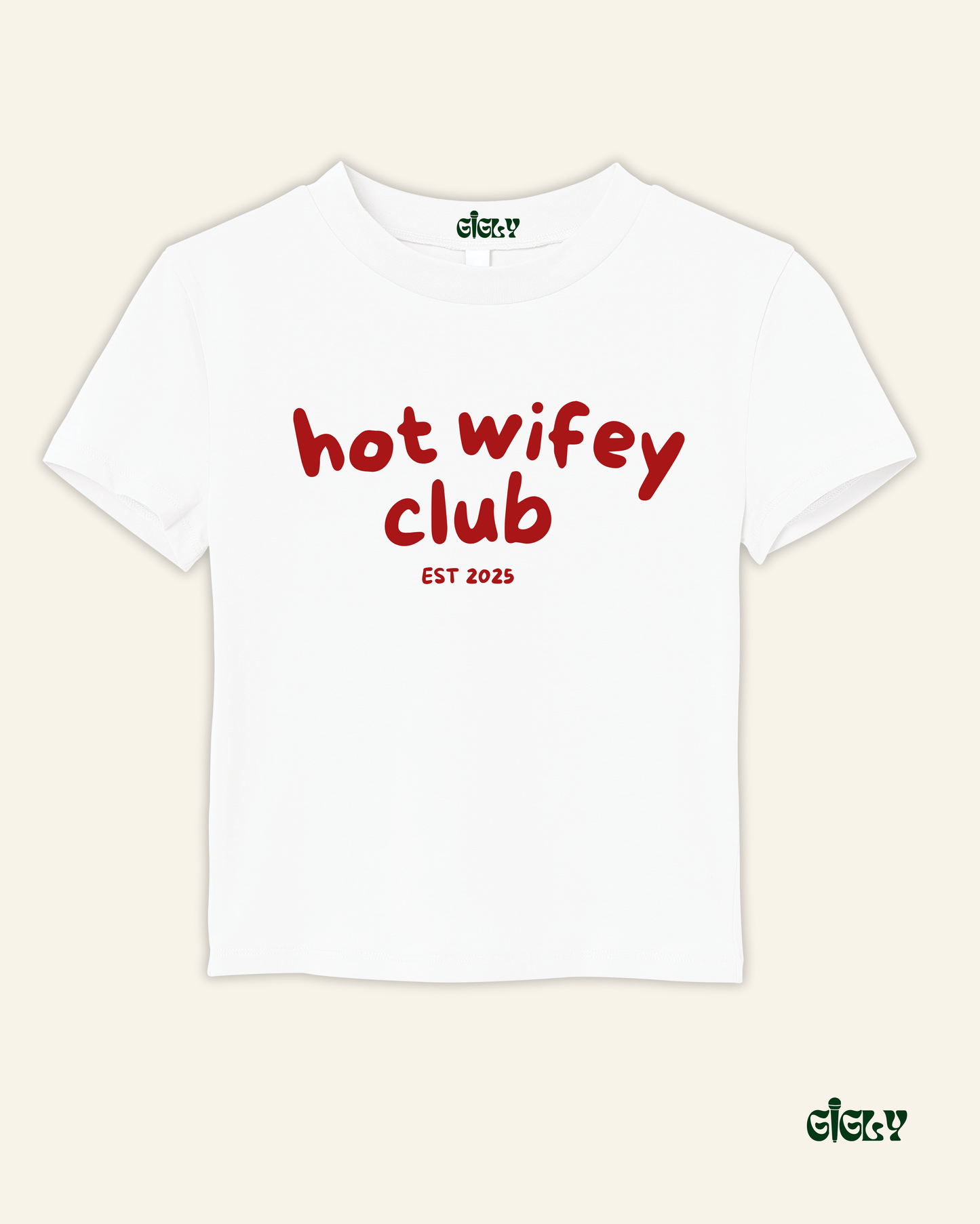 hot wifey club baby tee