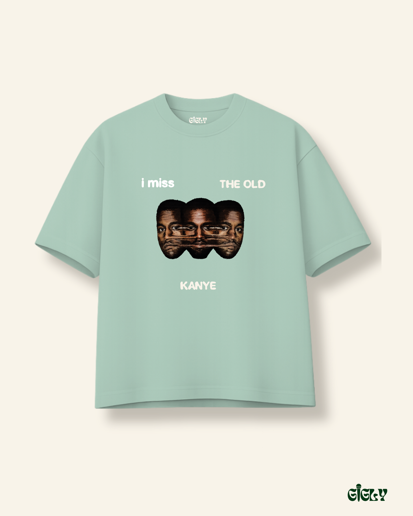 old kanye oversized tee