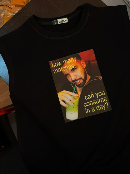 drake matcha oversized tank