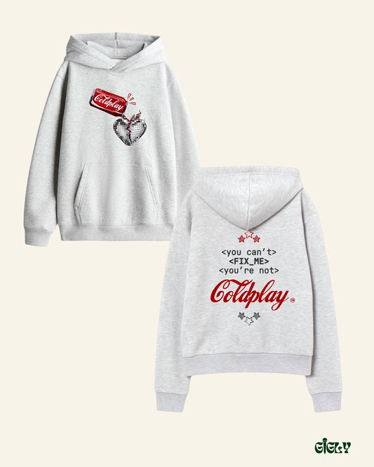 coldplay coca cola hoodie