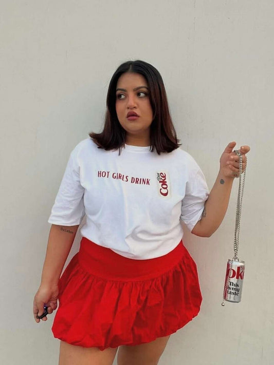 diet coke oversized tee