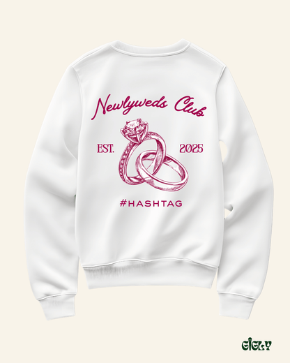 newlyweds club wife sweatshirt