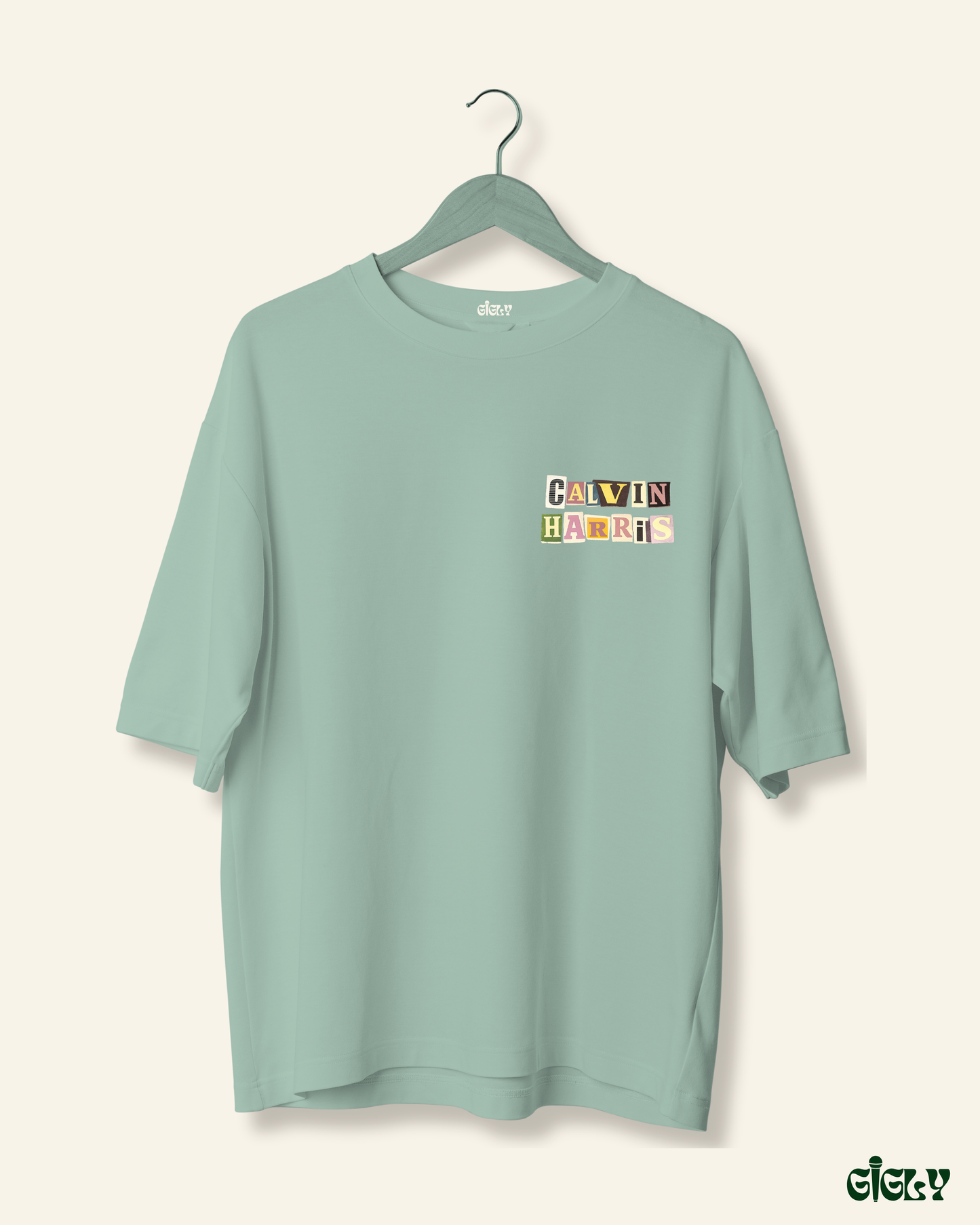 my way calvin harris oversized tee