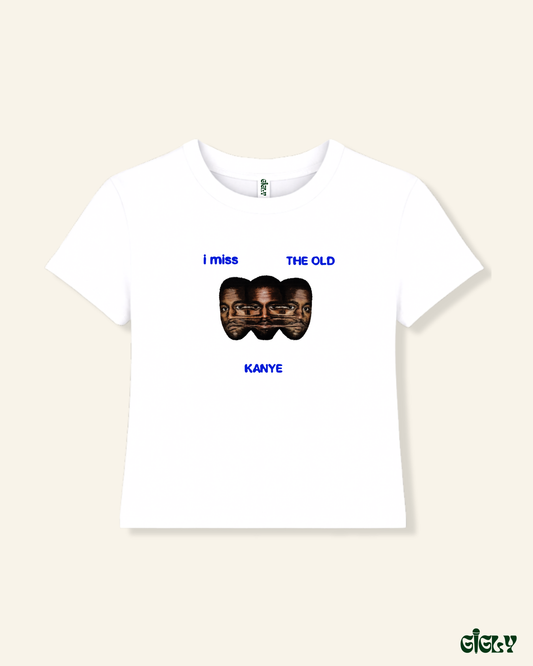 old kanye baby tee
