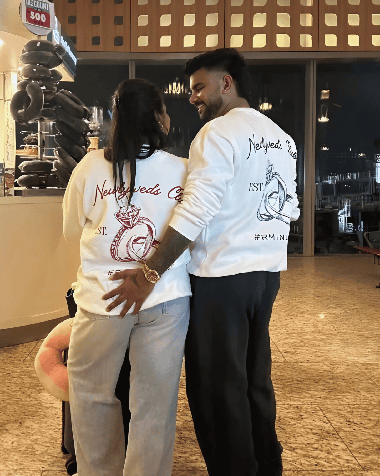 newlyweds club husband sweatshirt