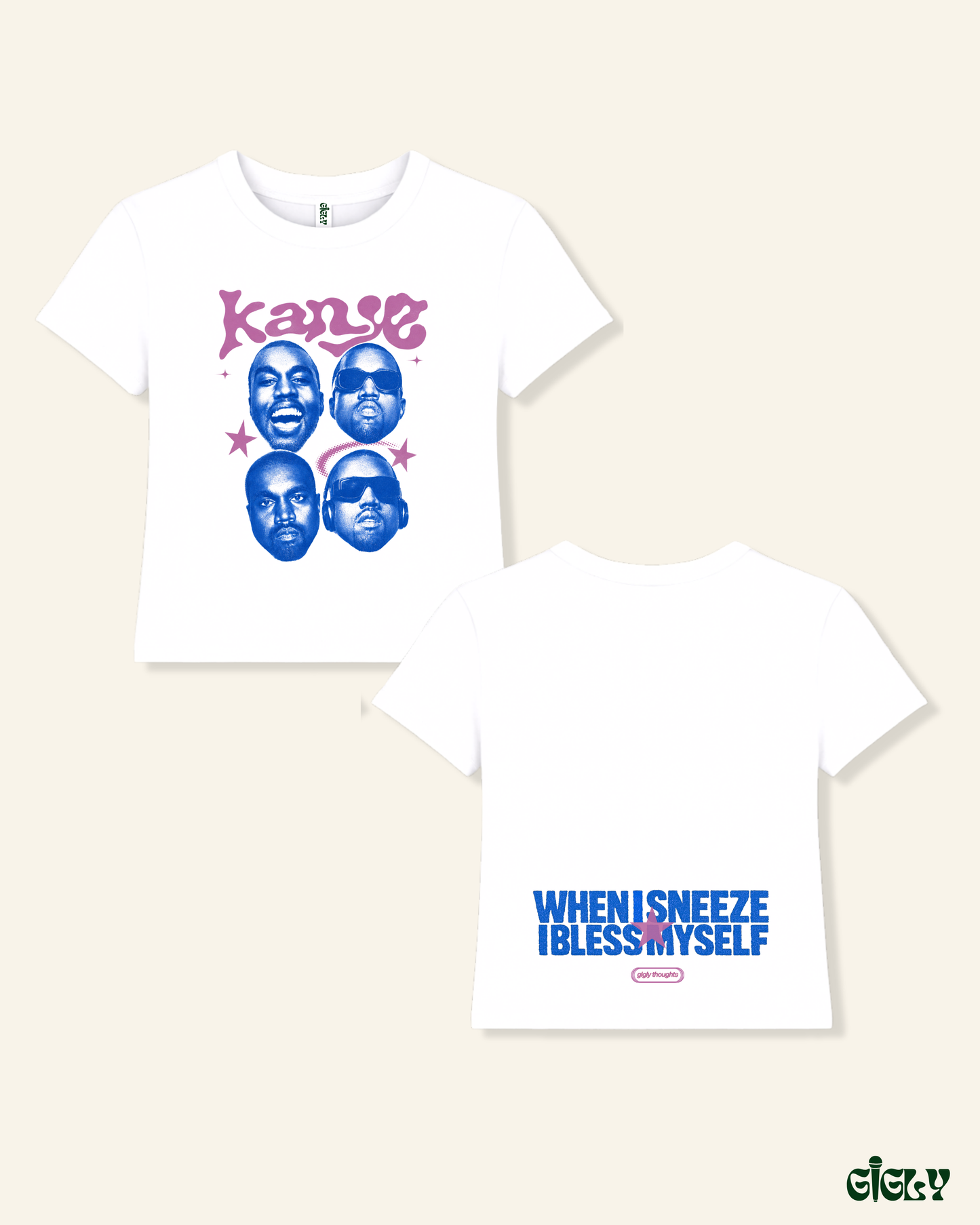 bless myself kanye baby tee