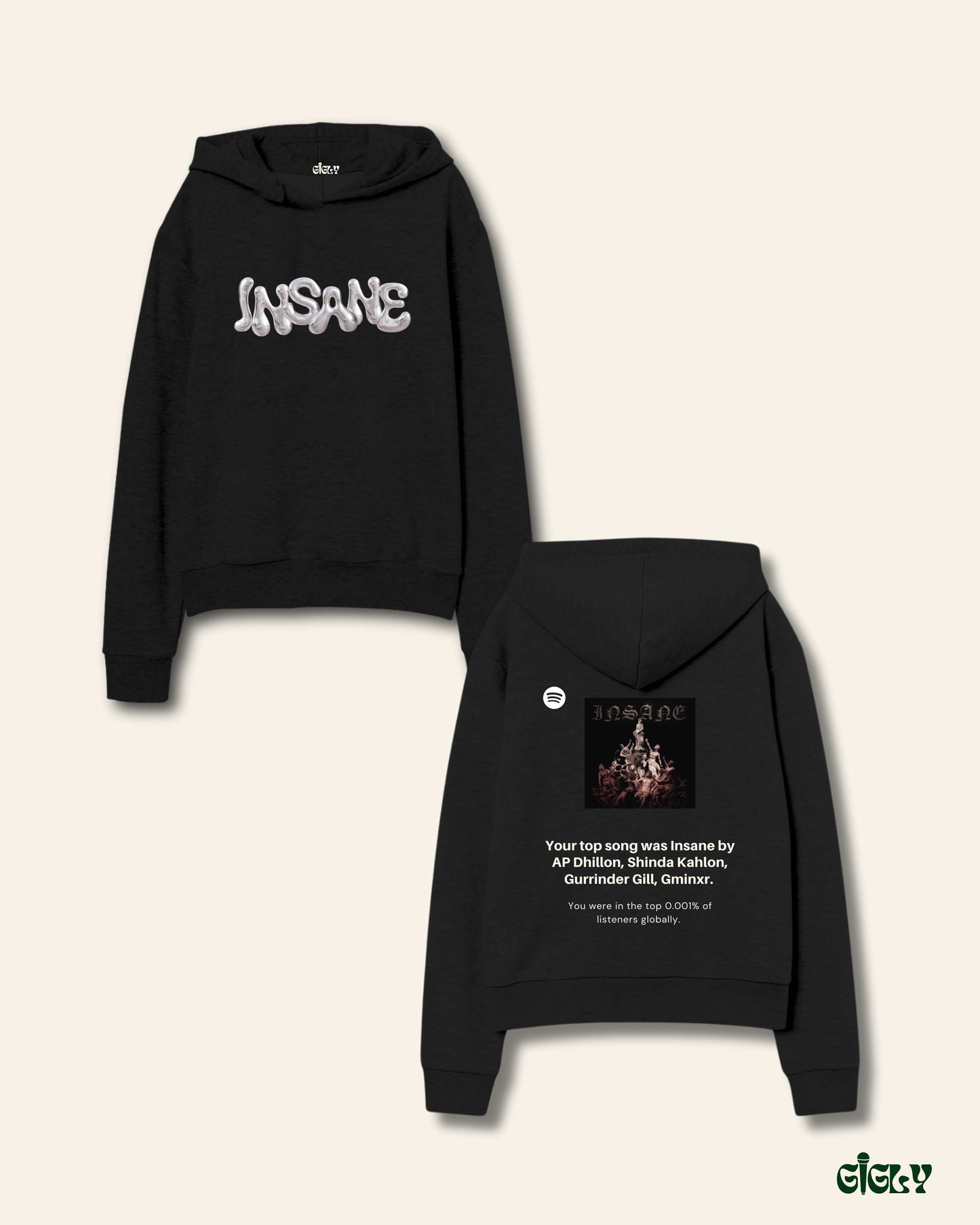 AP insane spotify hoodie
