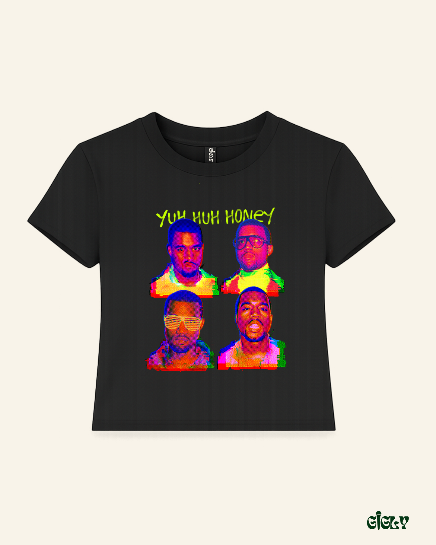 yuh huh honey kanye baby tee