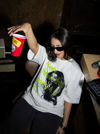 party4u oversized tee